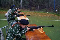 Районная оборонно-спортивная игра "Зарница"