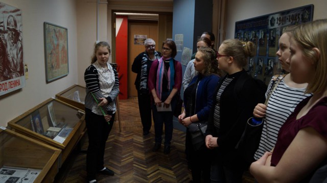 Дружекский визит группы учителей и учеников школы г. Миккели (Финляндия)
