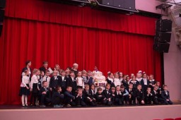Праздничный концерт, посвященный 100-летию школы. 1-11-е классы, Театр Эстрады