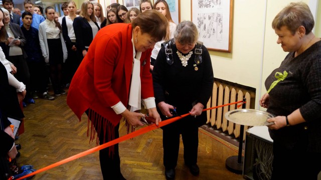 Открытая районная выставка "Реликвии рассказывают" в школьном музее